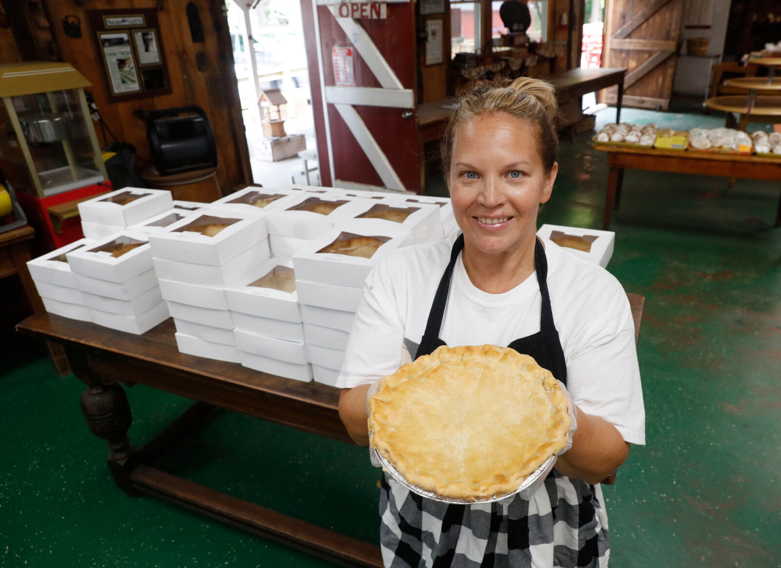 Fresh-baked pies